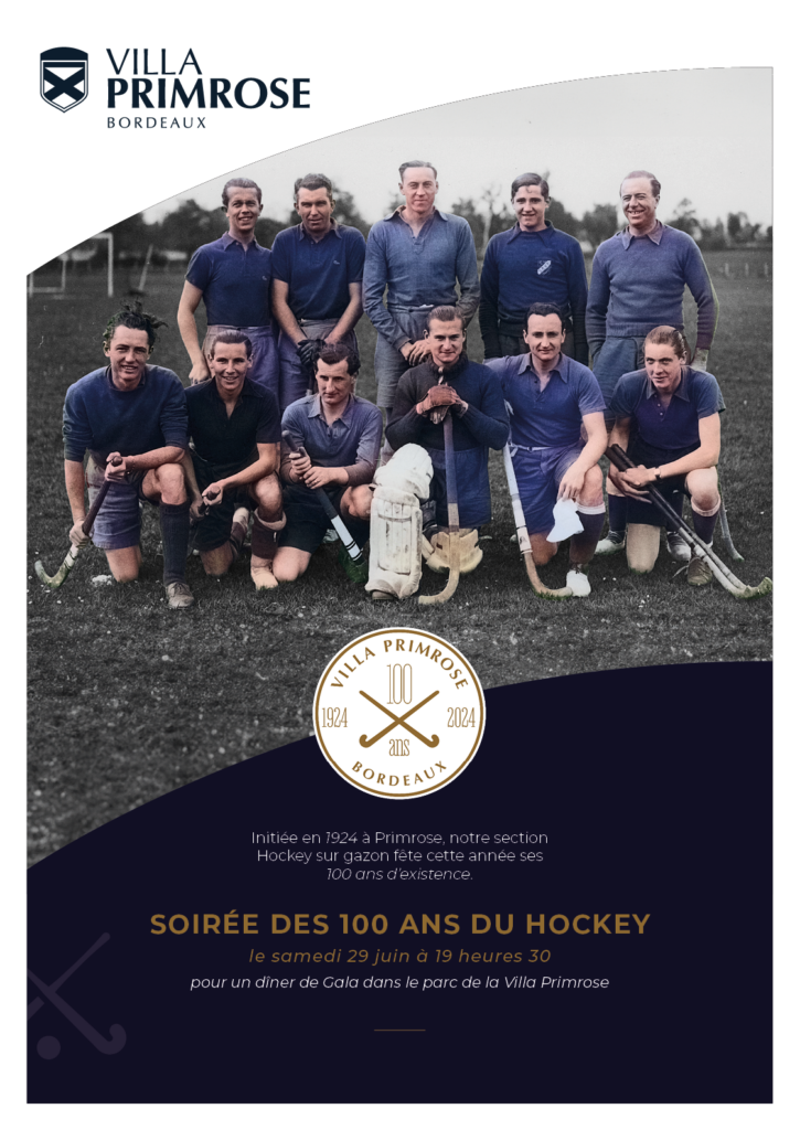 Soirée de gala des 100 ans du Hockey à la Villa Primrose (29 juin 2024)